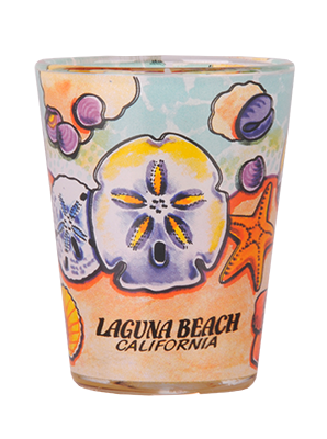 Laguna Beach Shot Glasses at Fawn Memories